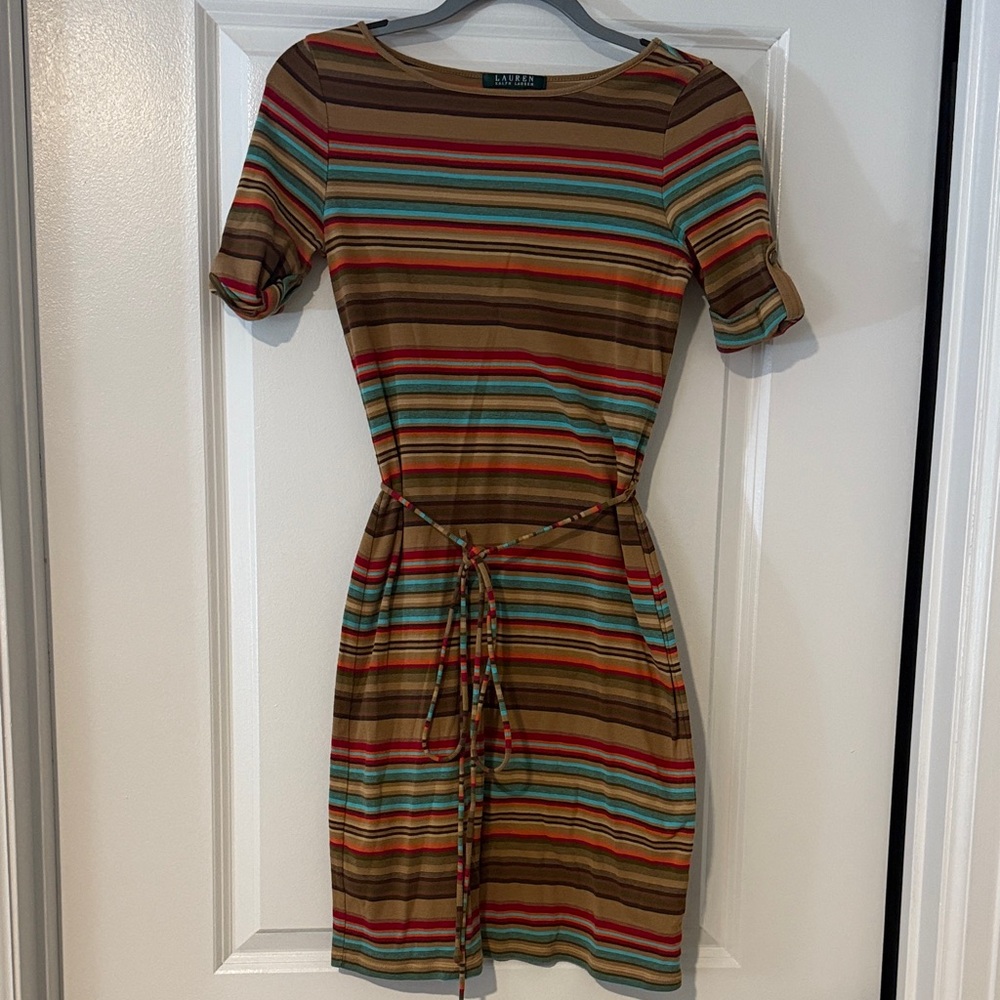 Ralph Lauren Striped Multicolor Dress